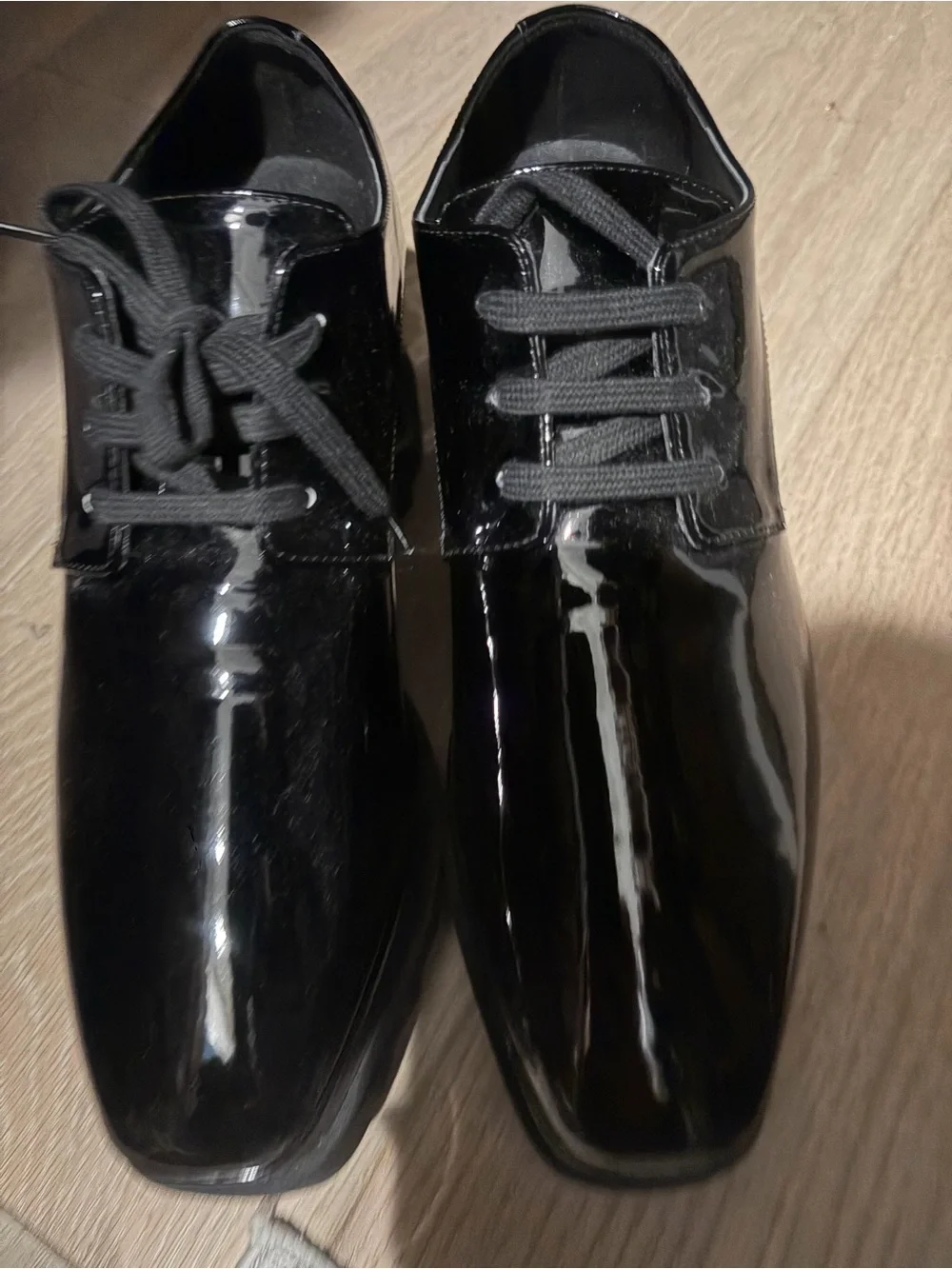 Stella McCartney Elyse Patent Platform Wedge Shoe Size 7